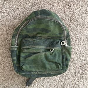Camo mini backpack